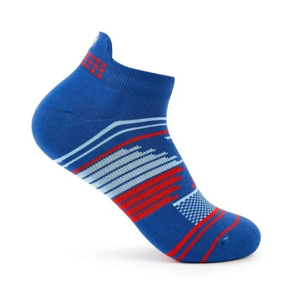 Thorlo Experia X SPEED Running UL No Show Tab Socks Mens Medium - Polar Sunrise